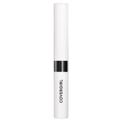 COVERGIRL Outlast Top Coat en botella transparente para brillo duradero.