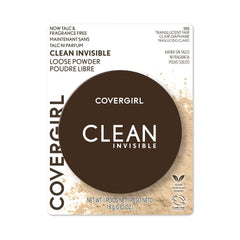 CoverGirl Polvo suelto translúcido, textura sedosa que se difumina sin esfuerzo.
