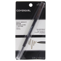 COVERGIRL Easy Breezy punta micro fina para cejas, definición precisa y natural.