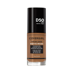 COVERGIRL TruBlend Matte Made: la botella muestra el diseño y el acabado mate natural.