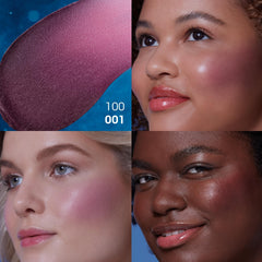 CoverGirl Vecna's Curse blush, textura cremosa para aplicar en capas ligeras.