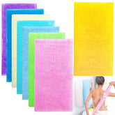 Cshangzei toalla exfoliante de nylon 35 pulgadas para limpieza suave y profunda