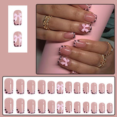 CTTHNBD uñas postizas cortas cuadradas, kit completo para empezar