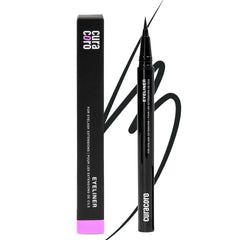 CURACORO delineador líquido sin aceite para pestañas con extensiones, definición suave.