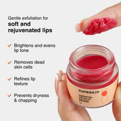 Cureskin Labios tono uniforme natural puede ayudar a un color parejo