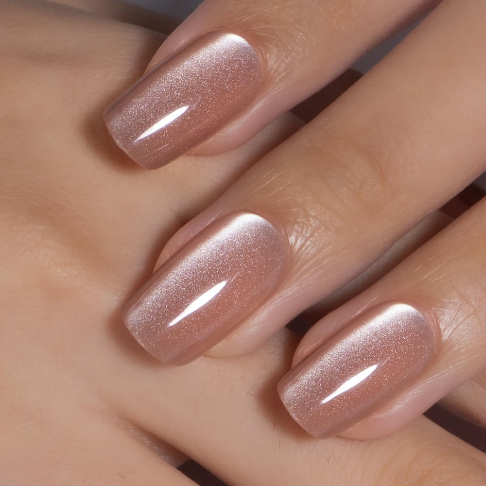 CurvLife uñas postizas, efecto ojo de gato, look sofisticado y duradero