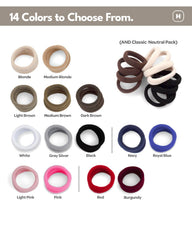 Cyndibands coletero para pelo fino, agarre suave que cuida el cabello.