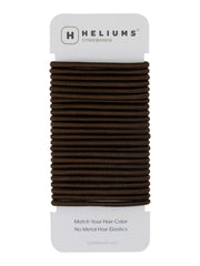Cyndibands marrón oscuro, liga elástica para peinado discreto sin enganches.
