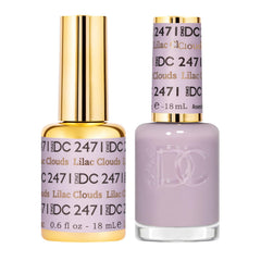 DAISY DND DNDc gel polish Lilac Clouds, color suave y duradero.