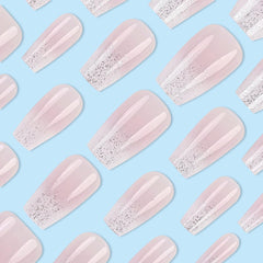 DAJIJIYOU conjunto de 24 uñas en caja para organización