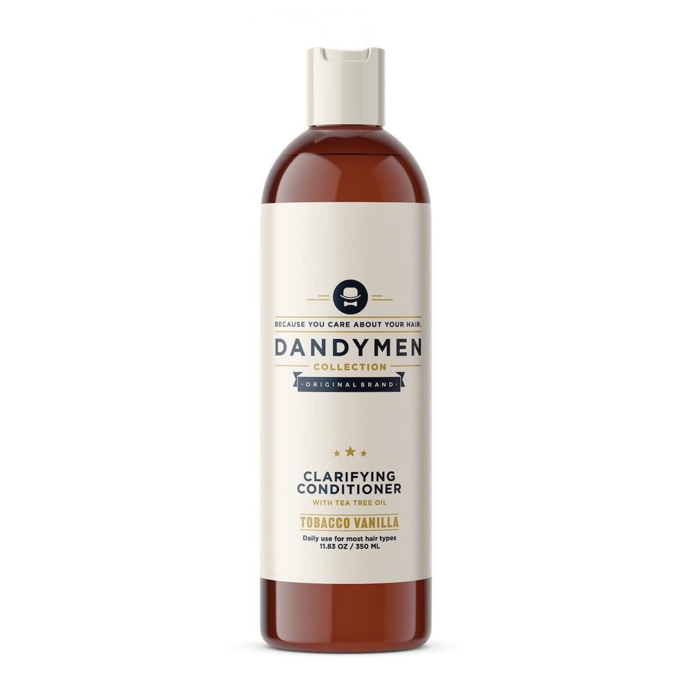 Dandymen Acondicionador Clarificante con aceite de árbol de té para cuero cabelludo activo.