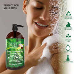 Dead Sea Collection Jabon líquido ducha espuma: limpieza suave para todo tipo de piel.