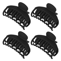 Pinza para cabello DEEKA con dientes dobles y acabado mate, sujeción segura para peinados rápidos.