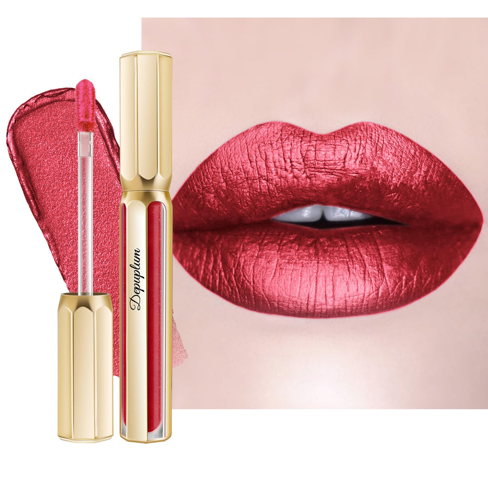 Depuplum DP105 labial metalico acabado intenso para look audaz