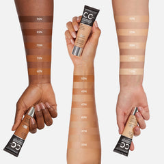 Dermablend corrección de color visible mejora el tono de piel.