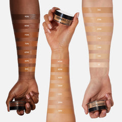Tono 75W dorado-marrón de Dermablend Cover Creme para igualar piel.