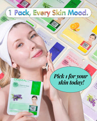 DERMAL mascarilla con syn-ake y Q10 para firmeza suave.