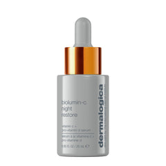Dermalogica BioLumin-C Night Restore en botella para renovación nocturna de la piel.