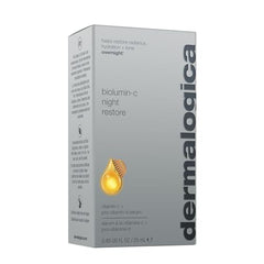 Textura suave de BioLumin-C Night Restore, suero para hidratación profunda.