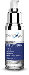 Dermlogic contorno ojos: aplicación rápida para tensar la piel y lucir más descansada.