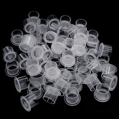 DERSTRA caps de tinta para tatuaje de 14 mm, ideal para sostener pigmento durante la sesión.