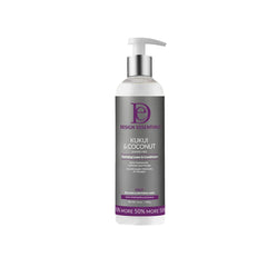 Design Essentials Kukui y Coco acondicionador sin enjuague en frasco, hidrata profundamente el cabello.