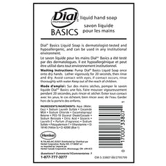 Dial Basics envase de 1 galón para uso continuo en oficinas