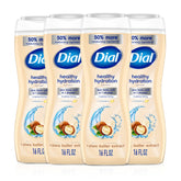 Dial Hidratación Saludable: botella de gel de ducha para piel suave tras la ducha