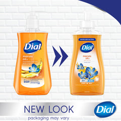 Dial Jabón líquido para manos con marula, dispensador fácil para uso diario.
