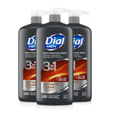 Dial Men 3 en 1: volcado del bote para uso rápido.