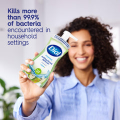 Dial Jabón antibacterial en bomba espumosa para lavado de manos diario.