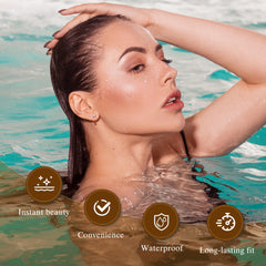 Diesetsr Diseño preciso para nariz, efecto freckle natural.