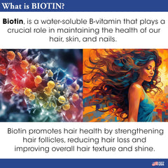 Difeel Biotina aceite capilar para crecimiento potencial del cabello.