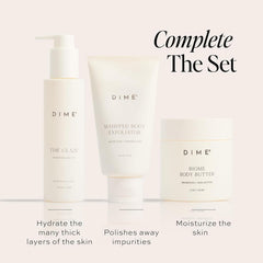 Textura espesa no grasa de DIME Biome Body Butter