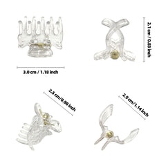 Dimuge clip mini con resorte fuerte para fijar mechones con comodidad.