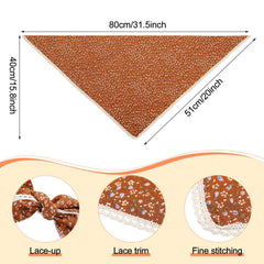 Dingion bandanas chiffon suave para uso diario y cómodo