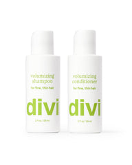 Divi acondicionador voluminizante en botella, hidratación ligera para cabello suave.