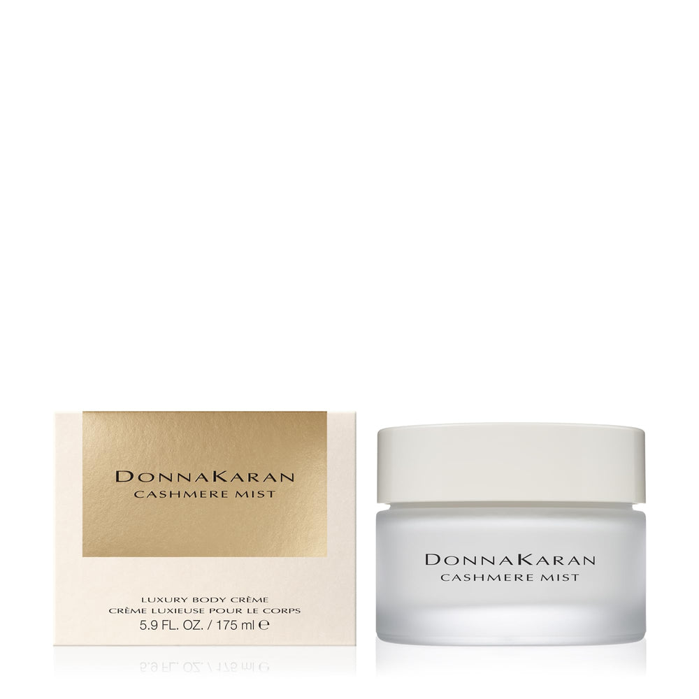 Donna Karan Cashmere Mist crema corporal en envase, suaviza la piel.