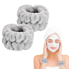 Bandas de muñeca Dorbetar para lavado de la cara, suaves y cómodas.