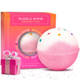 dos hermanas bomba de baño pastel de cumpleaños aroma dulce para relajarse.