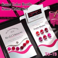 Double Rhythm aplicación fácil de gel uñas, manicura casera rápida