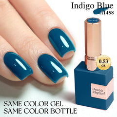 Double Rhythm Botella Gel 15ml azul en diseño compacto para uso doméstico