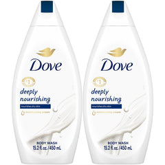 Dove botella Nutrium Hidratante para piel suave y nutrida.