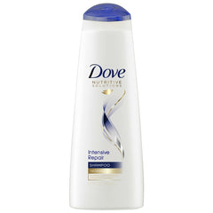 Dove Champú Intensivo: botella muestra reparación suave para uso diario