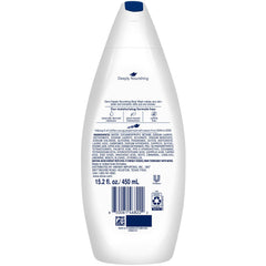 Dove espuma limpiadora suave deja la piel limpia sin resecar.