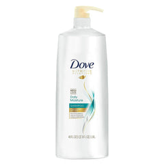 Dove champú con dispensador para cabello dañado, hidratación diaria.