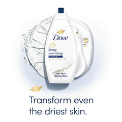 Dove textura cremosa ofrece una ducha lujosa y suave.