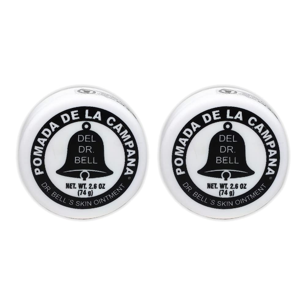 Dr Bell's Pomada de la Campana, envase 1.2 oz, hidrata la piel.