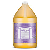 Dr. Bronner's Jabon Castile Lavanda en botella, limpieza suave para piel y cuerpo.