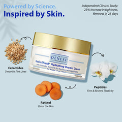 Dr. Denese HydroShield Dream Cream fortalece la barrera cutánea y retiene la humedad.